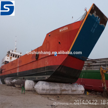 Airbag de goma inflable marino del proveedor de la fábrica de China para el lanzamiento y el aterrizaje del barco